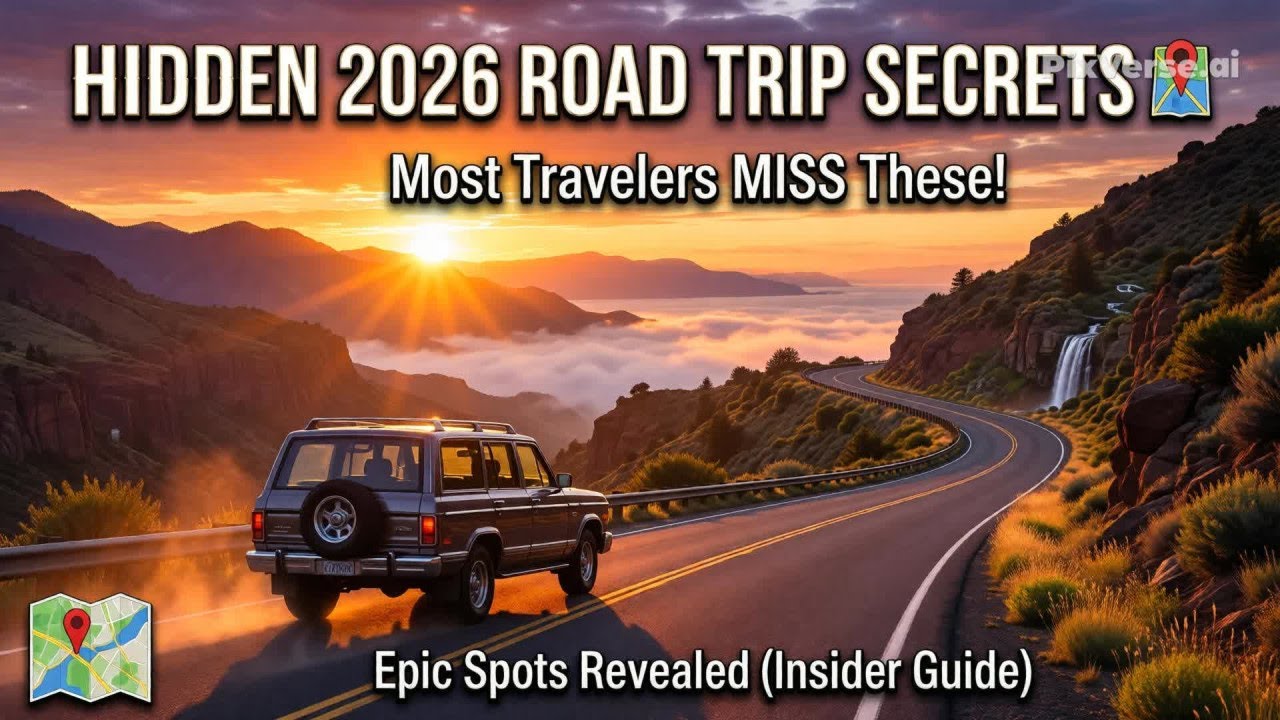 Hidden 2026 US Road Trip Destinations Most Travelers Miss 🗺️