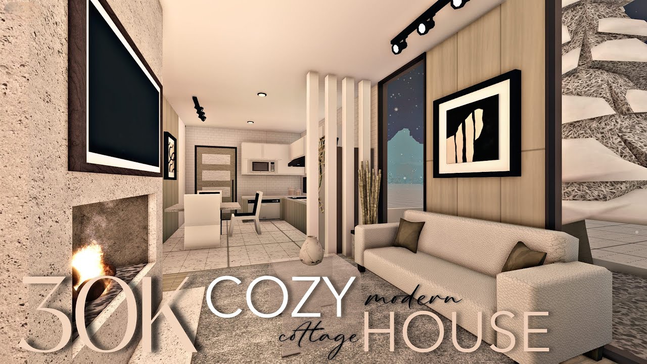 BLOXBURG: 30K MODERN COTTAGE HOUSE | NO-GAMEPASS