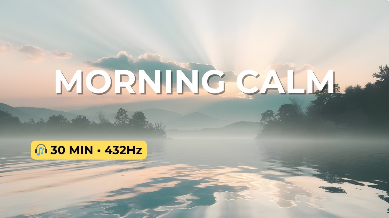 Morning Meditation 432Hz | Calm & Positive Energy 🌅 (30 Min)