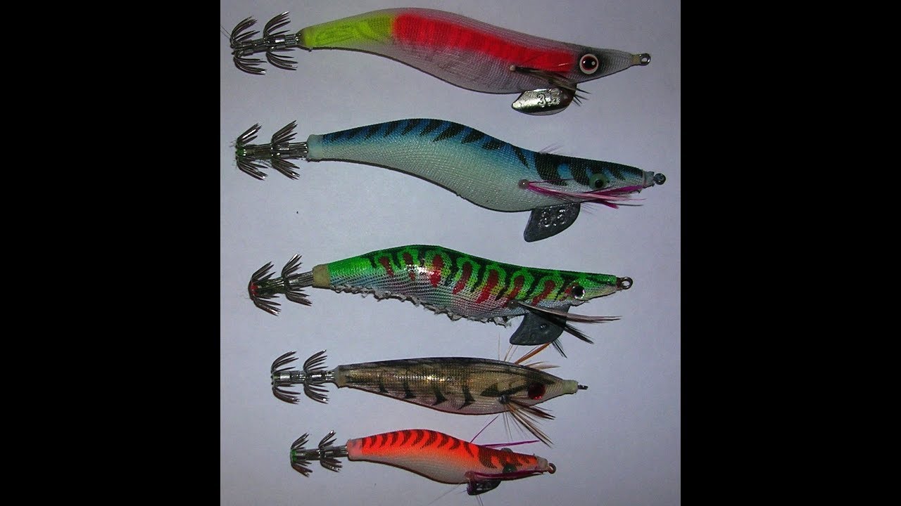 Pêche aux calamars: turluttes et différences...
