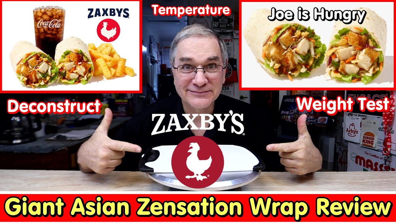 Обзор нового гигантского азиатского ролла Zensation от Zaxby | Ограниченное предложение | Джо гол...