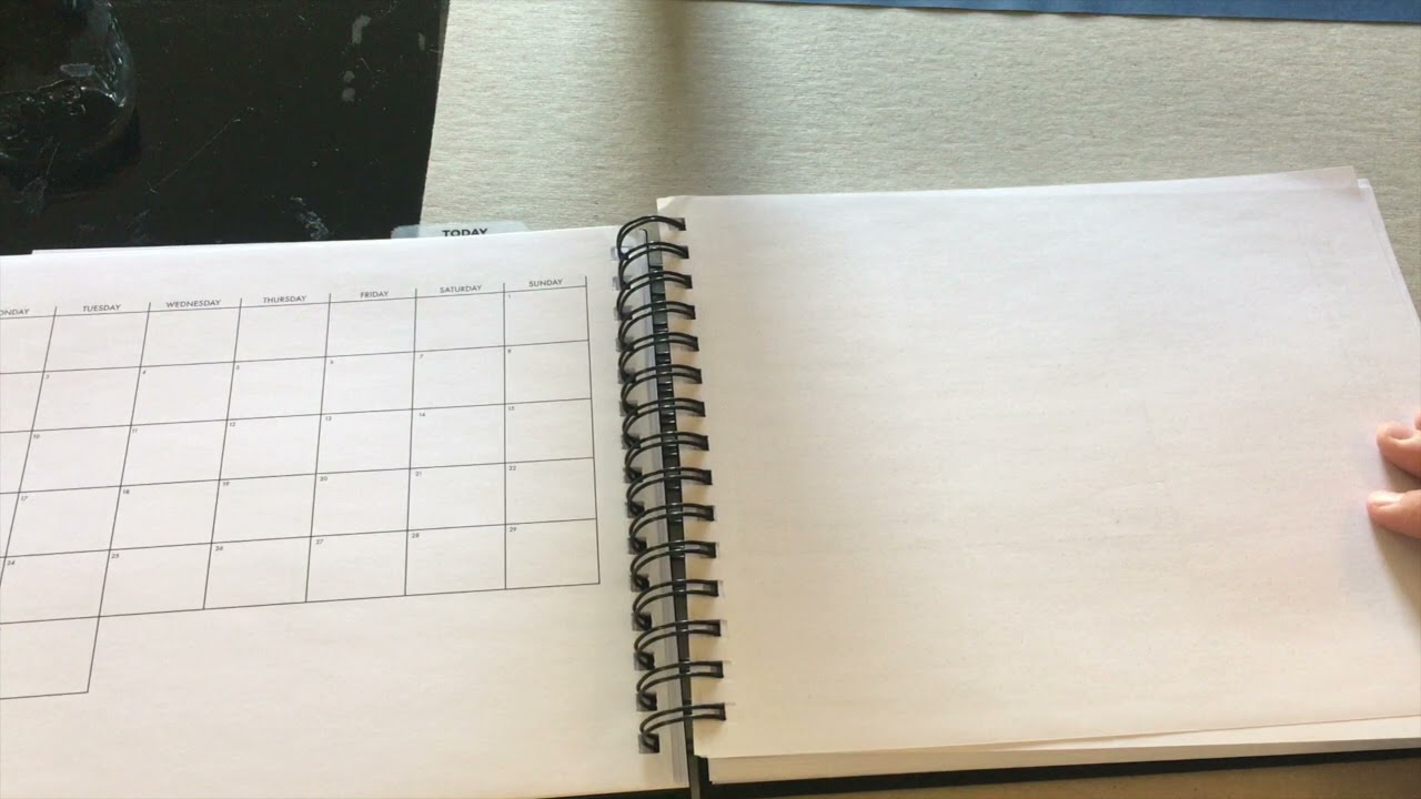 First look at the MSTRPLN 2021 Academic planner!