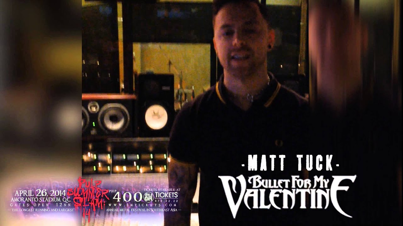 A Message from Matt Tuck | Bullet For My Valentine to the Philippines