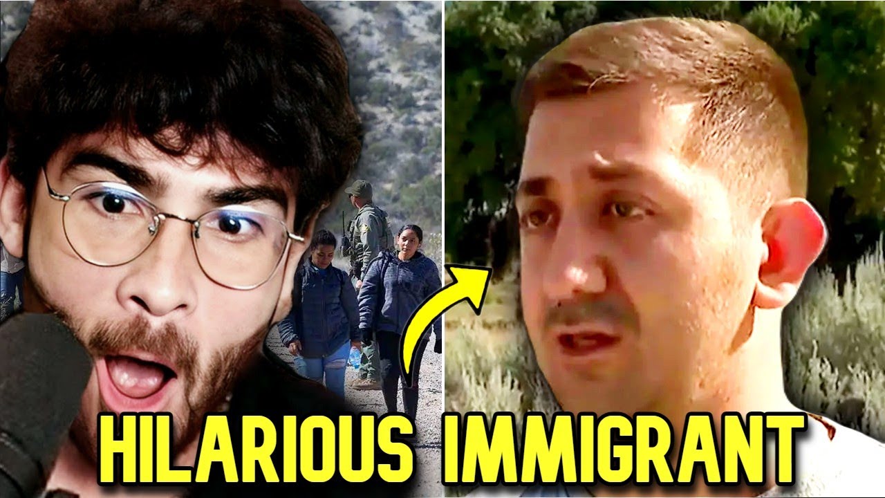 Turkish guy immediately becomes a Republican after Crossing US Border | Hasanabi reacts