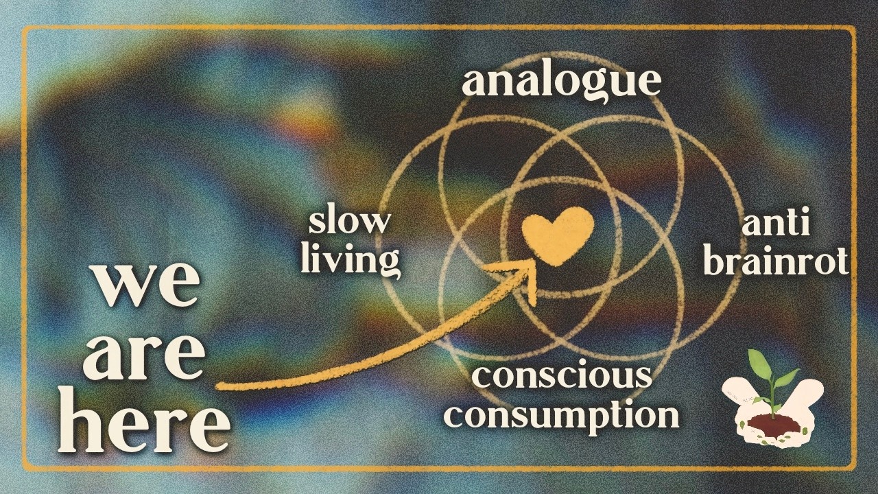 on living a (more) analogue life | reasons and strategies | Sapling Tarot