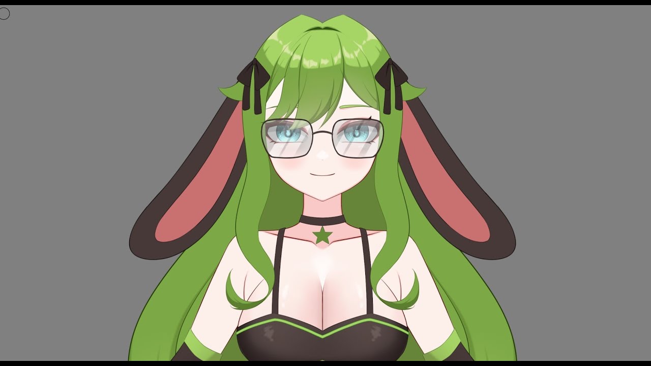 Draw and Chill / Vtuber Model Commission for  LittleBunnyFuuFuu ( cutting part )
