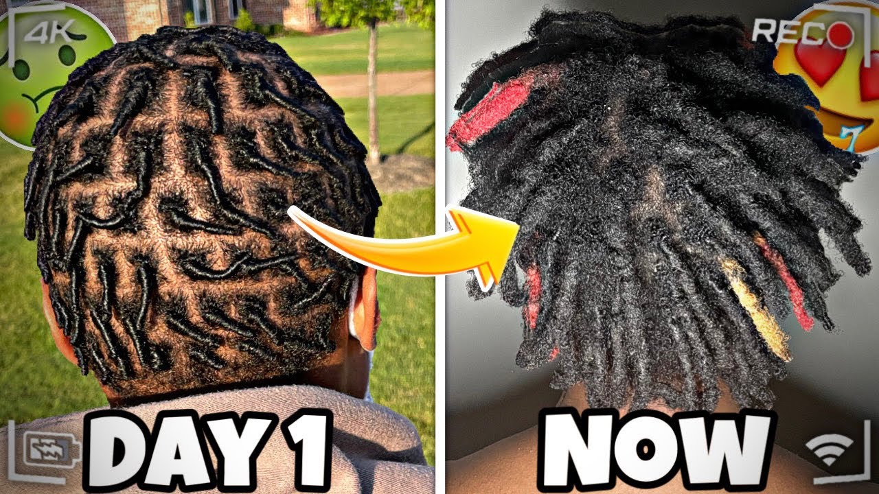 My Dreadlock Journey | 1 Year Transformation *CRAZY GROWTH*