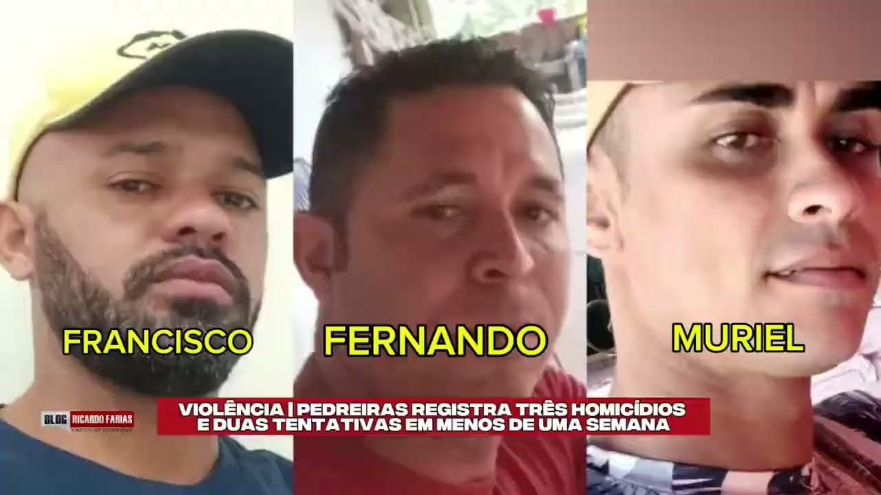 VI0L&Ecirc;NCIA | PEDREIRAS REGISTRA TR&Ecirc;S HOM1C&Iacute;DIOS E DUAS TENTATIVAS EM MENOS DE UMA SEMANA