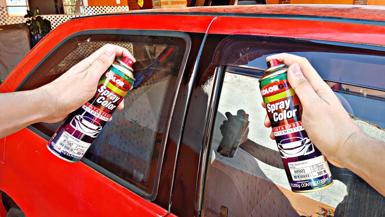 Como Fazer as Colunas da Porta Black Piano no Carro.