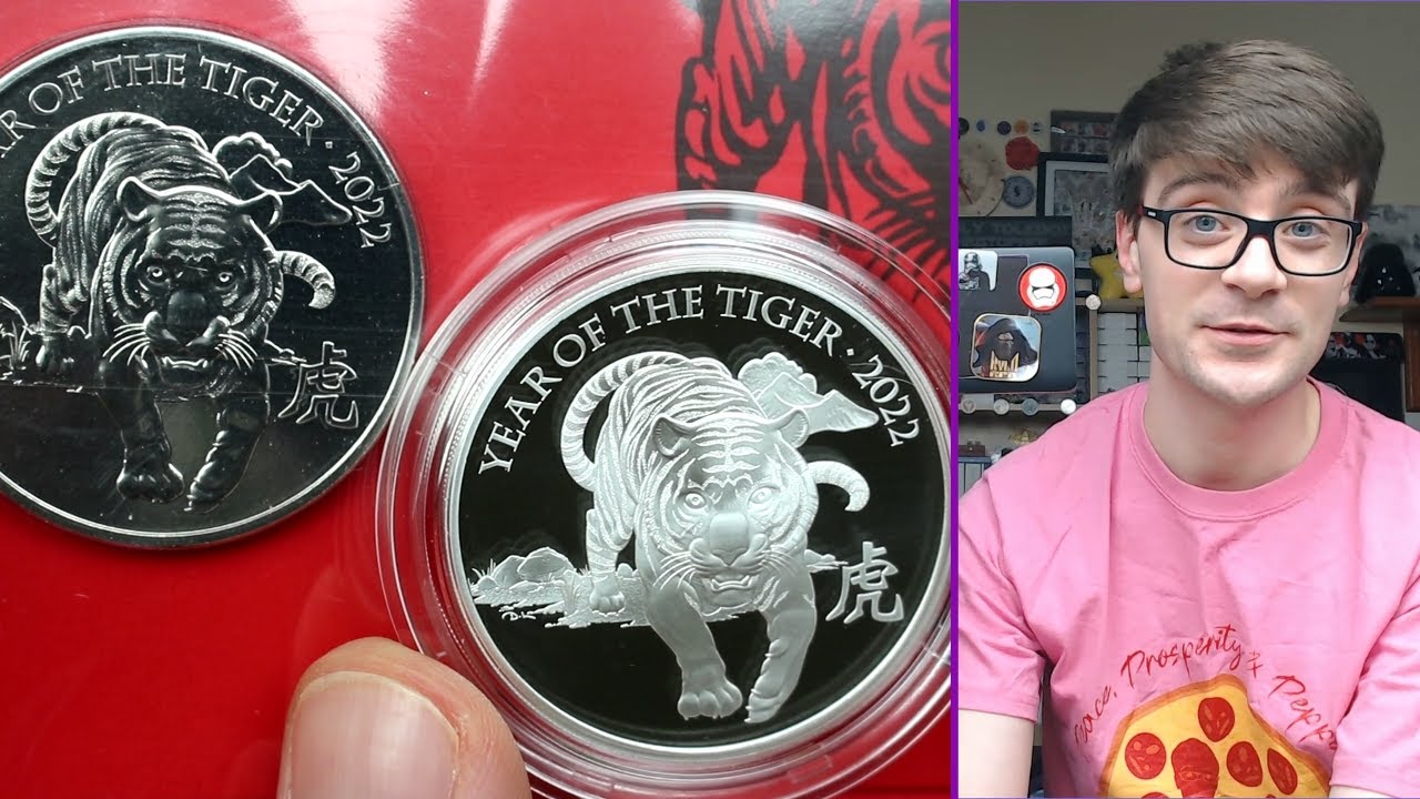 Lunar Year Of The Tiger &pound;5 Coin!!! 2021/2022 !!! Silver and BUNC!!!