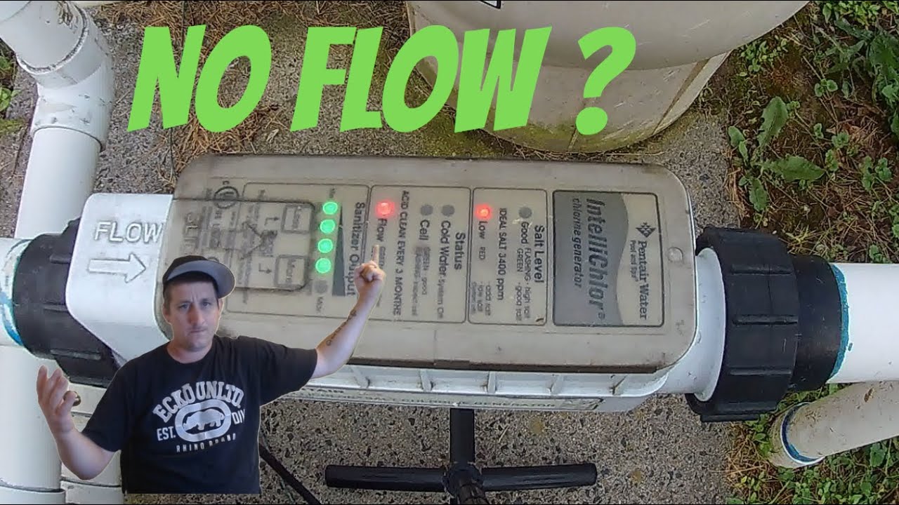 😲 HOW TO FIX NO FLOW ON A PENTAIR SALT CELL 😲 #kodiacademy #swimmingpool #pentair