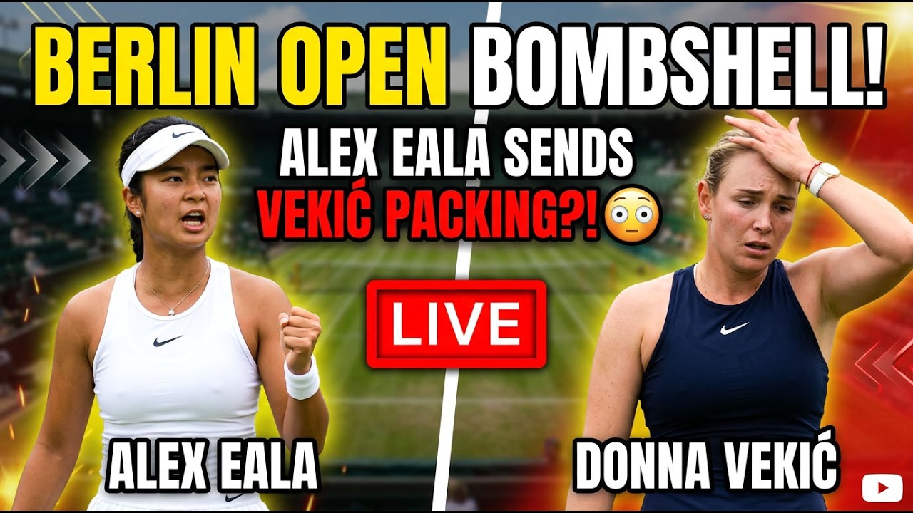 Berlin Open BOMBSHELL! Alex Eala Sends Donna Vekić Packing?! 😳