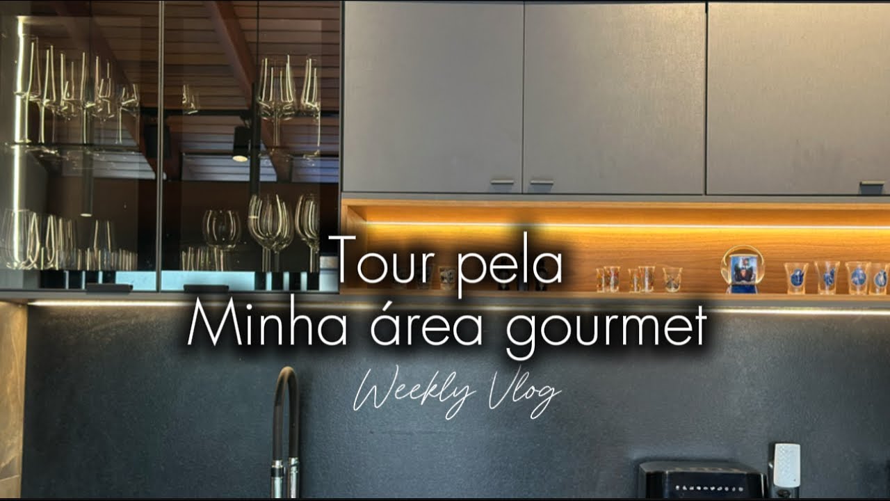 Daily vlog ! TOUR PELA MINHA ÁREA GORMET CINZA! 