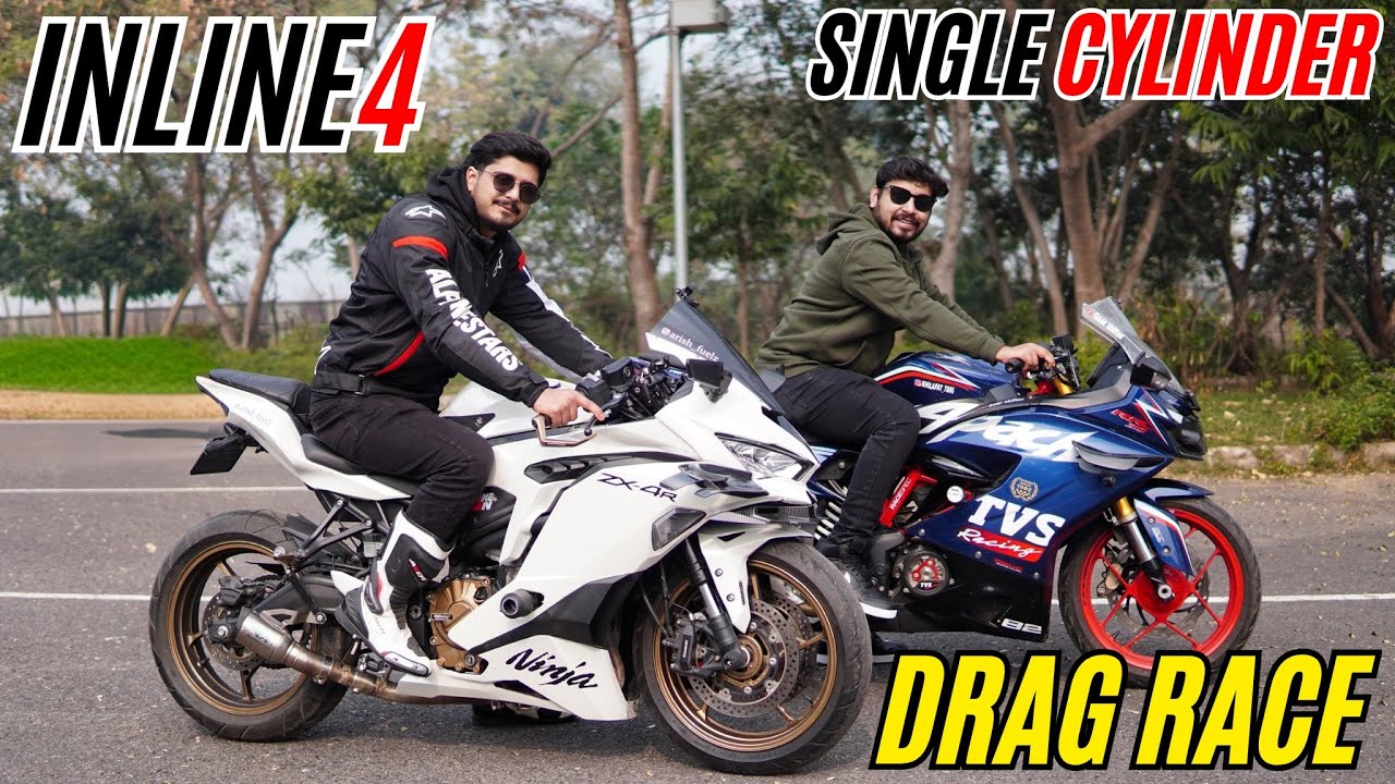 RR310 Tried Beating ZX-4R| INSANE Finish 🔥