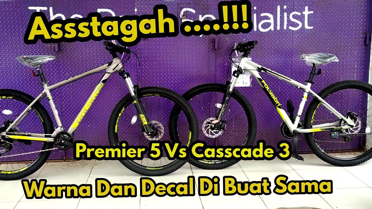 Polygon Cascade 3 2022 Vs polygon Premier 5 ...Di buat mirip