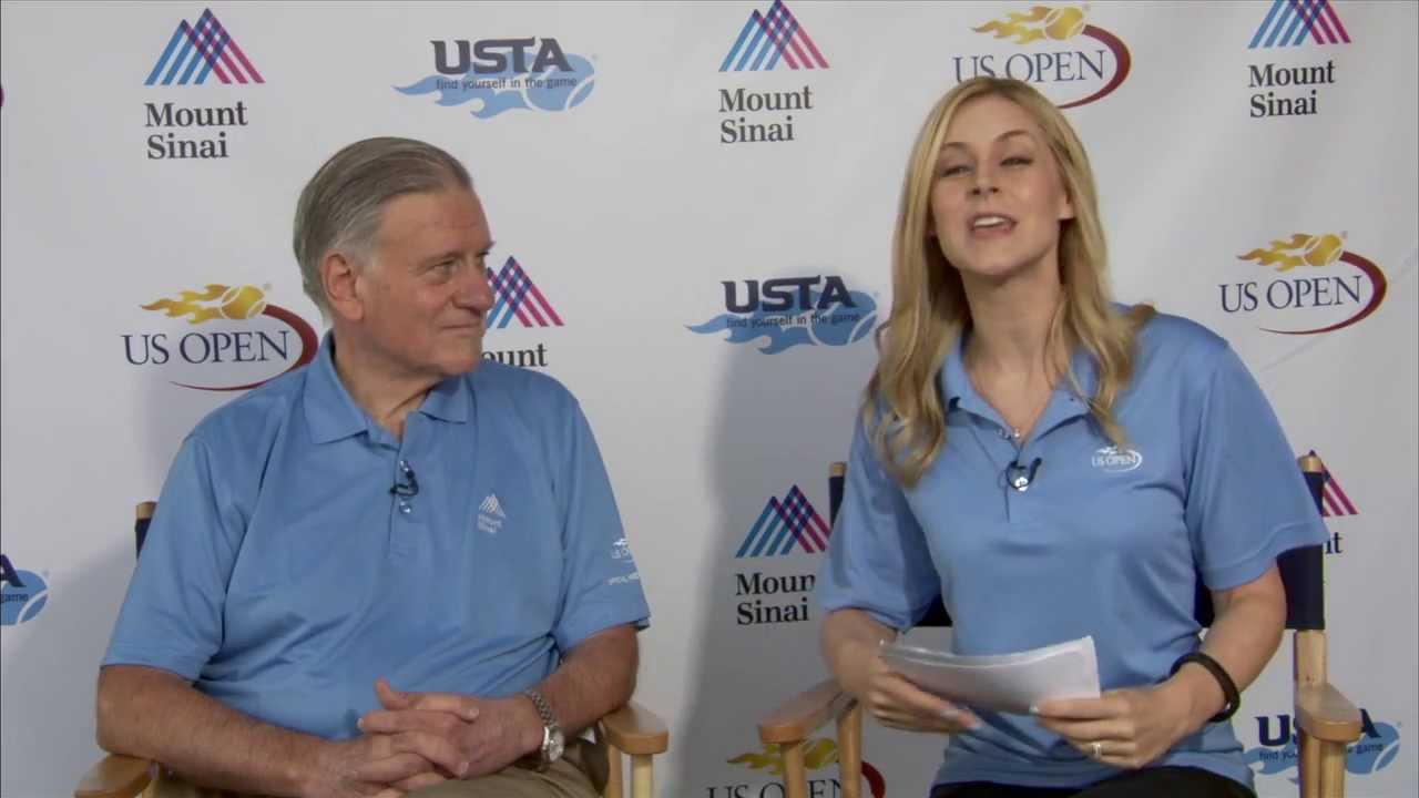 Cardio Zone: Dr. Valentin Fuster discusses Heart Rate & BMI at Mount Sinai Health Desk at US Open