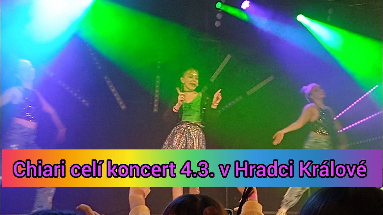 Chiarky  celý koncert 4.3. v Hradci Králové