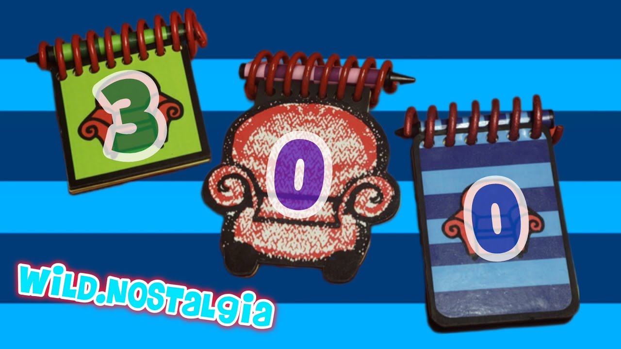 Wild.nostalgia: 300 sub special (Steve and Joe Notebooks updated showcase)