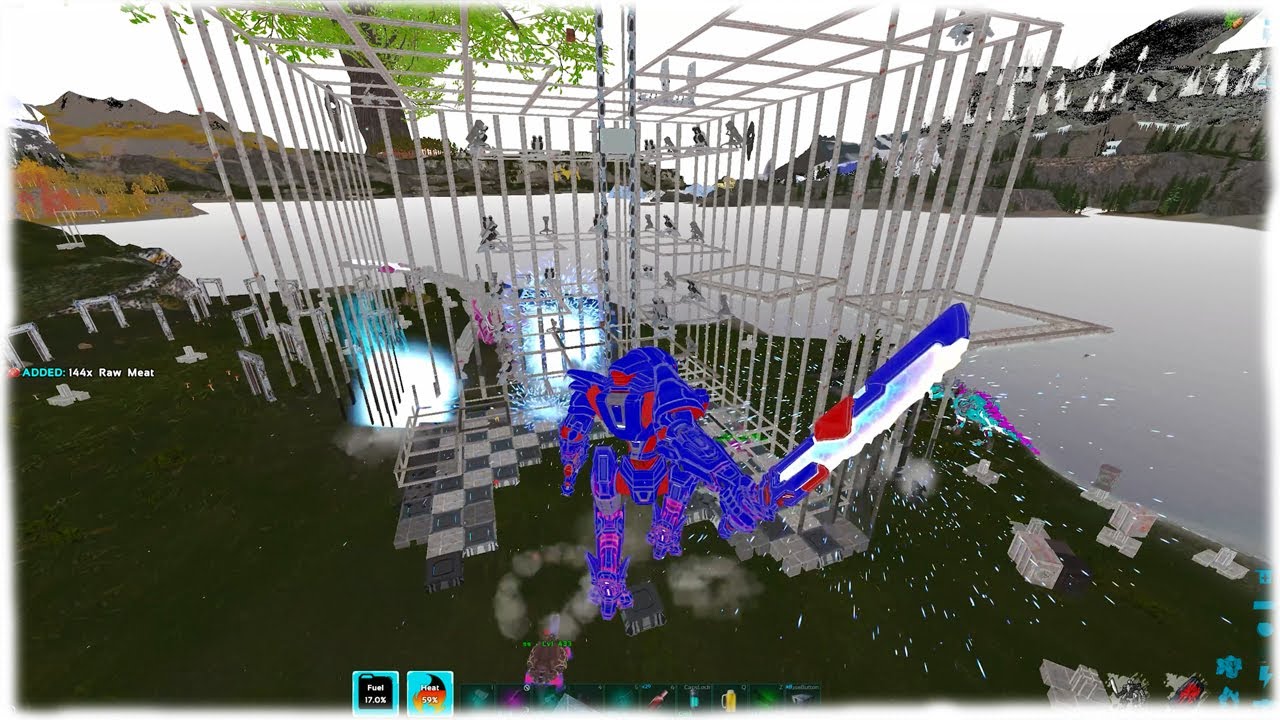 ARK Last Small Tribe || THEY FOB ME, SO, WE WIPED THEIR BASE. E5.