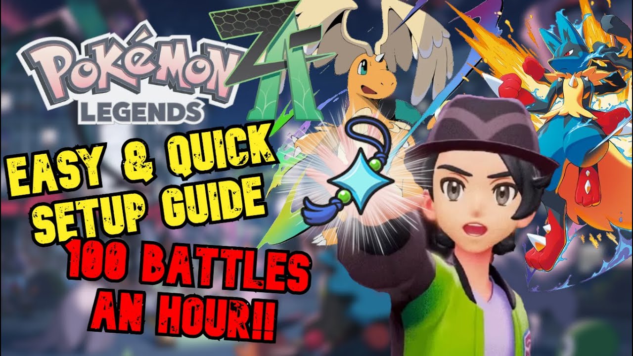 Как ЛЕГКО получить 1000 боёв и разблокировать Shiny Charm! | Pokemon Legends: ZA Guide