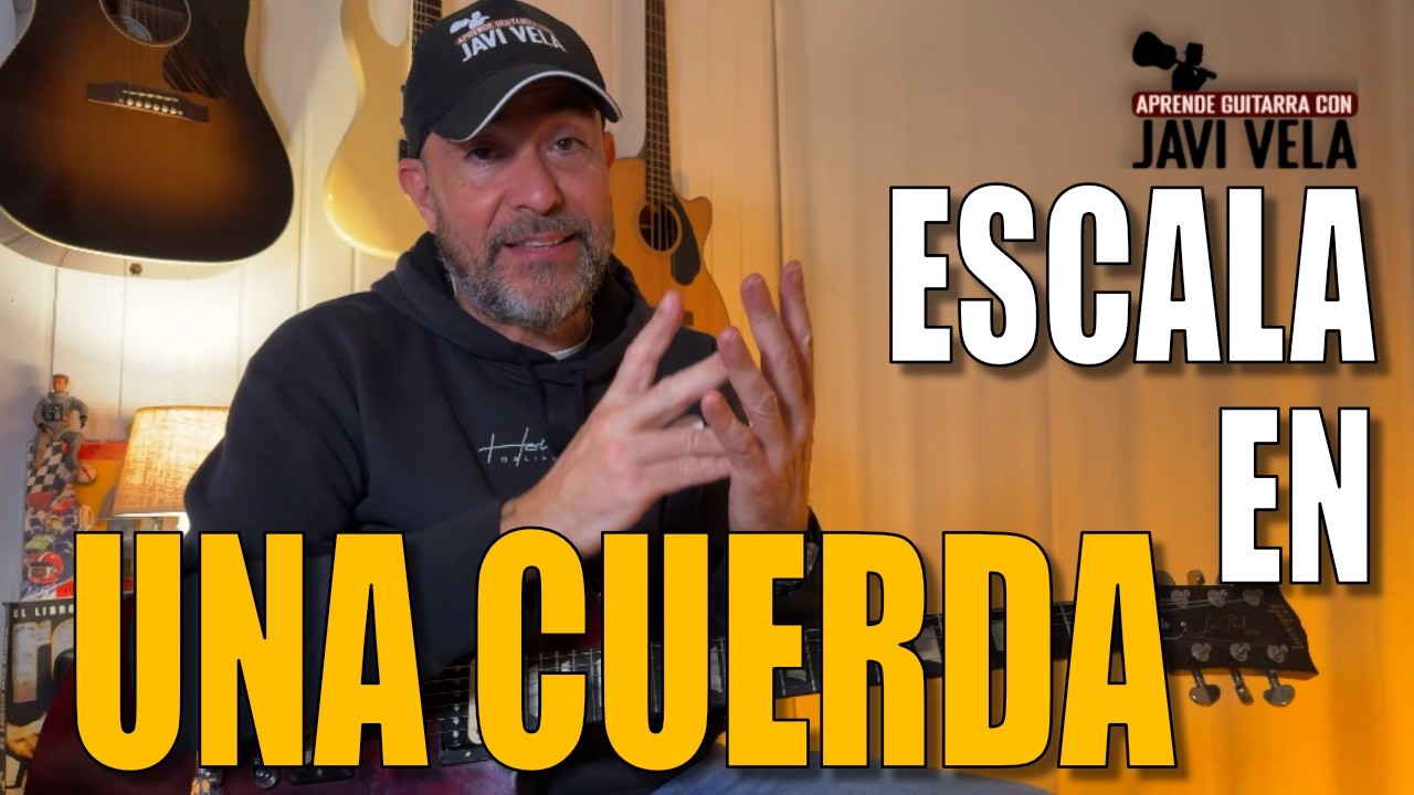 LA ESCALA EN 1 CUERDA!!
