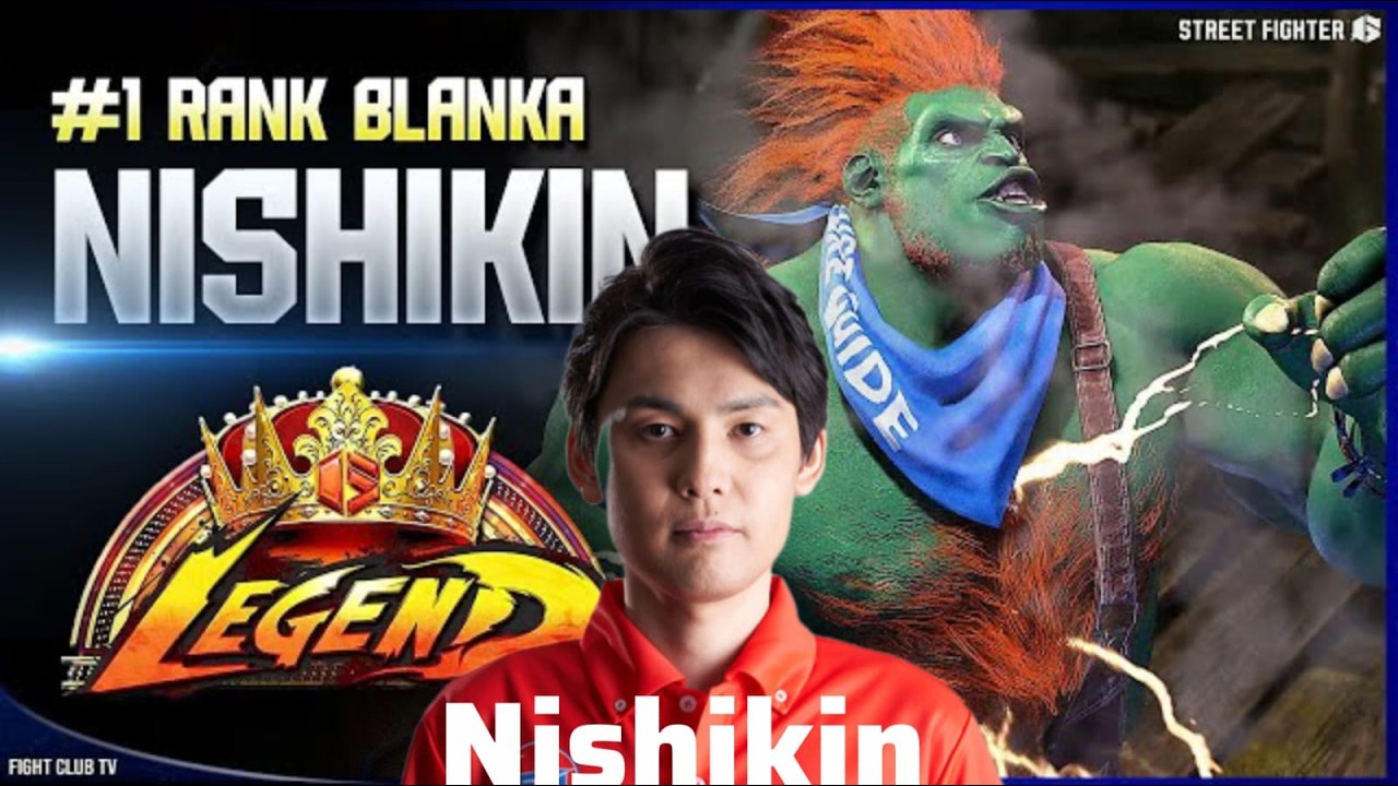SF6-NISHIKIN ( BLANKA ) VS NAOONM ( AKUMA ) 🔥STREET FIGHTER 6🔥
