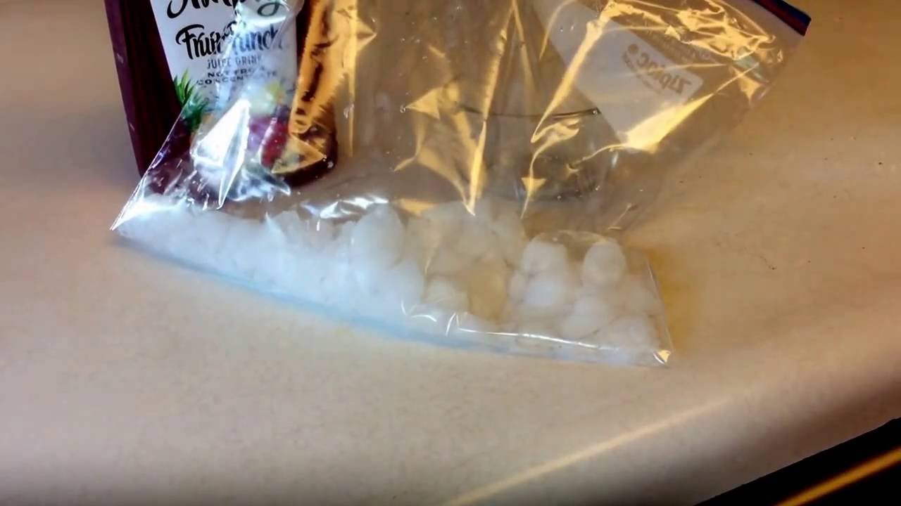 Snow cone without a maker