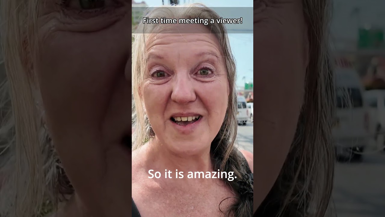 First time recognised in the street by a YouTube viewer! They said hello!
