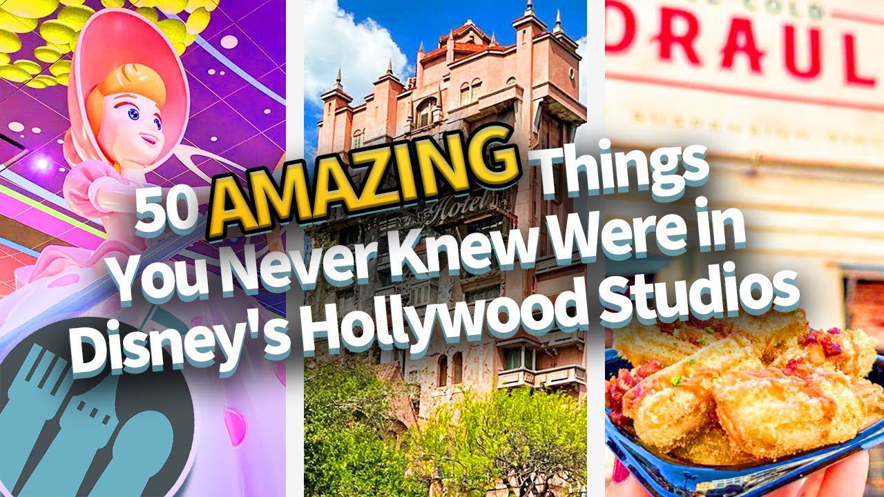 50 AMAZING Things You Never Knew Were in Disney's Hollywood Studios