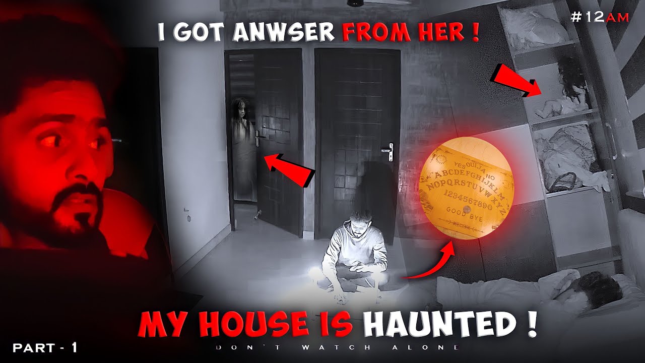 Shocking CCTV Footage Recorded in My Haunted House - (Part -3)  ​⁠