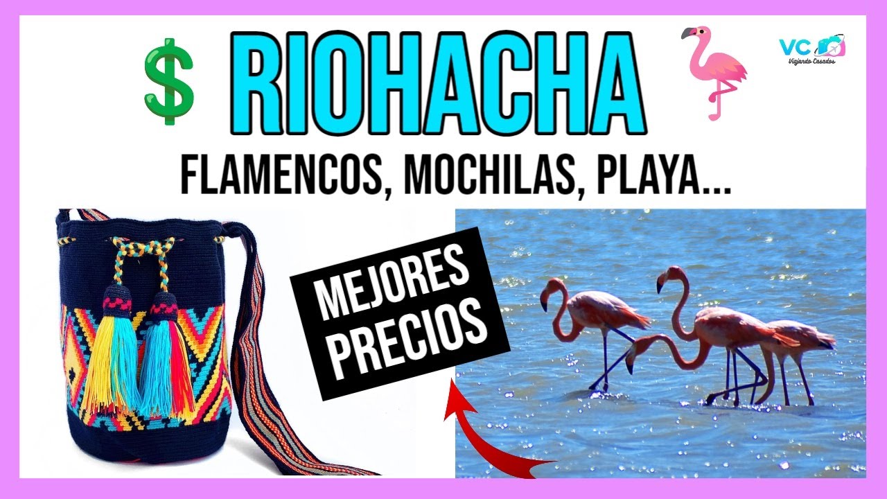 ✅ ¿Qué hacer en RIOHACHA? [Actualizado] - FLAMENCOS 🦩 - MOCHILAS wayúu 👜  (MEJORES PRECIOS)