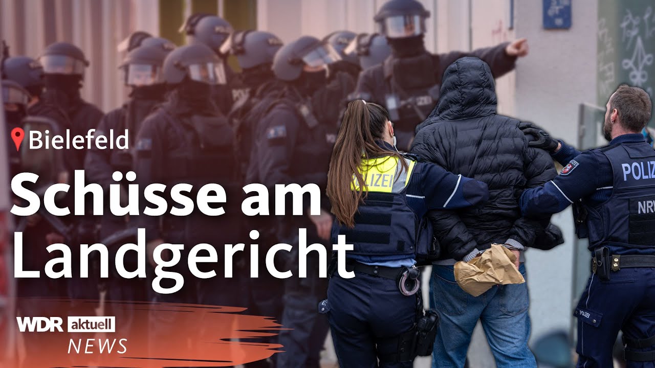 Schüsse vor Bielefelder Landgericht: Racheakt nach Mord an Boxer Nimani? | WDR Aktuelle Stunde