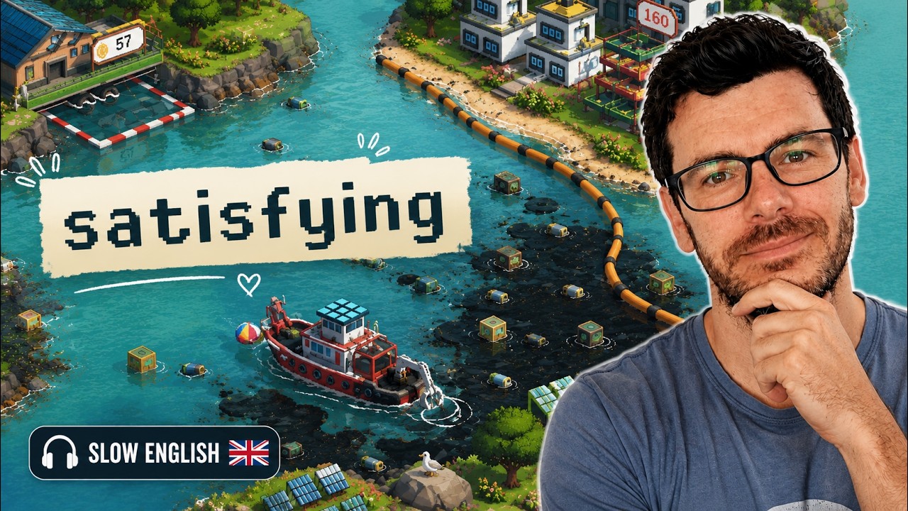 A Cozy Cleanup Game In Slow English