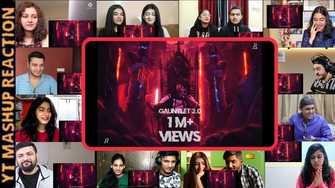 @therealrapdemon - Gauntlet 2.0 Mix-Mashup Reaction | YT MASHUP REACTION