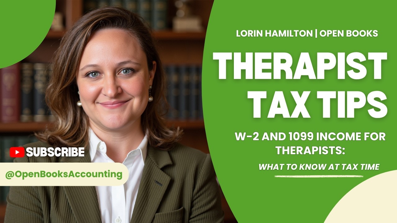 Working a W-2 Job and Private Practice? A Tax Guide for Therapists | Tax Tips for Therapists