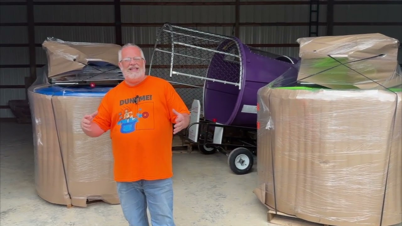 ALERT! We are down to the final few Scratch 'N' Dent Dunk Tanks!