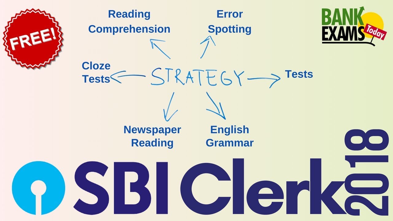 SBI Clerk 2018 Preparation Strategy - English Section