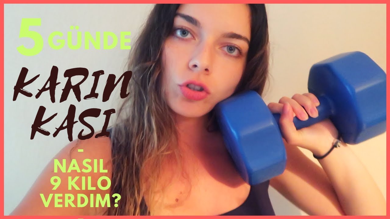 5 GÜNDE KARIN KASI ! NASIL 9 KİLO VERDİM? BURN FAT PROGRAMI