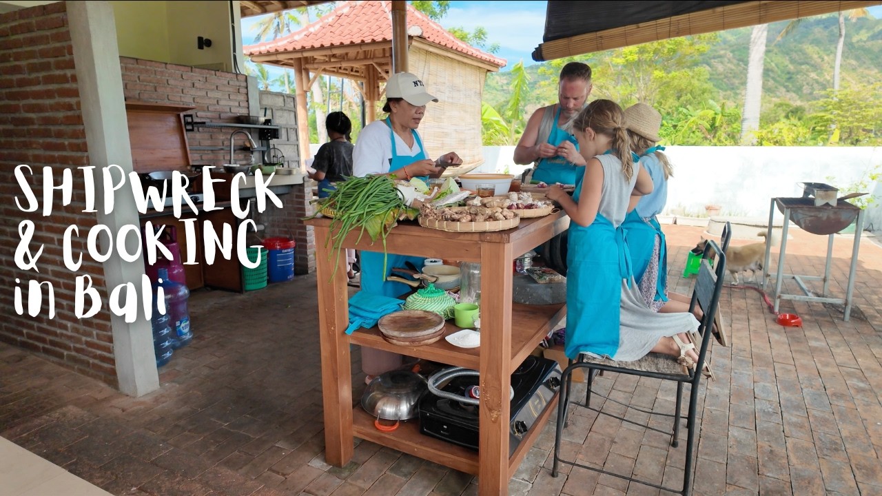 The Japanese Shipwreck, Lipah Beach & the Amed Balinese Cooking Class with Susie | Bali Ep. 5