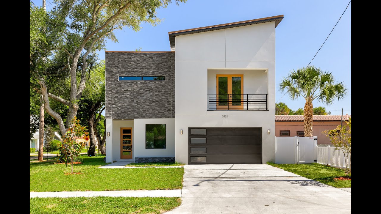 South Tampa Modern Construction 3821 W De Leon St  Tampa, FL 33609