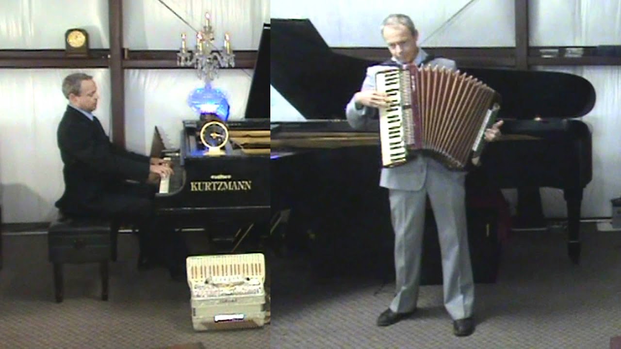 Somewhere My Love - Hohner Tango VM accordion and Kurtzmann concert grand piano.