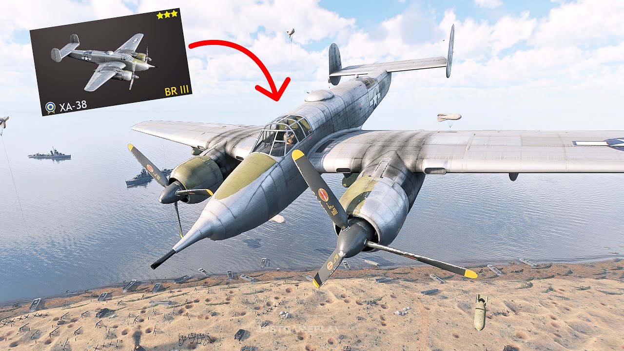 75 mm Tank Gun on a Plane: XA-38 Grizzly | Enlisted Gameplay