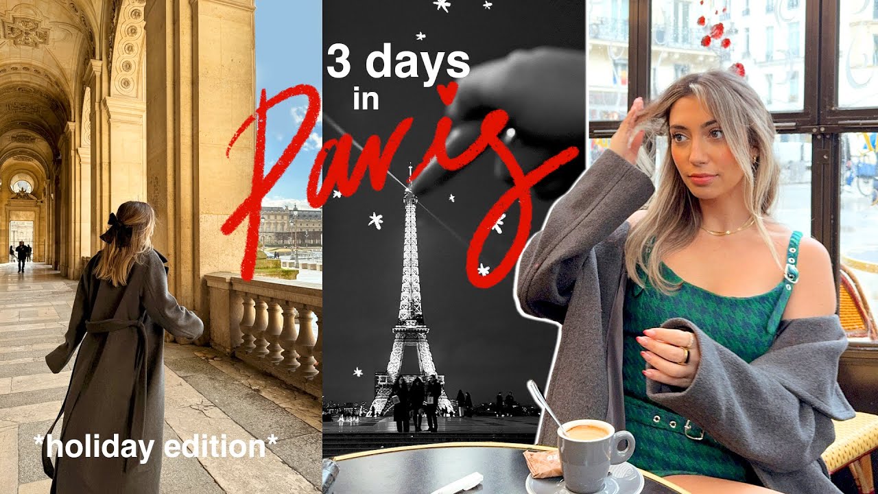 CHRISTMAS IN PARIS! 3 days: vintage shopping, shows & xmas markets!