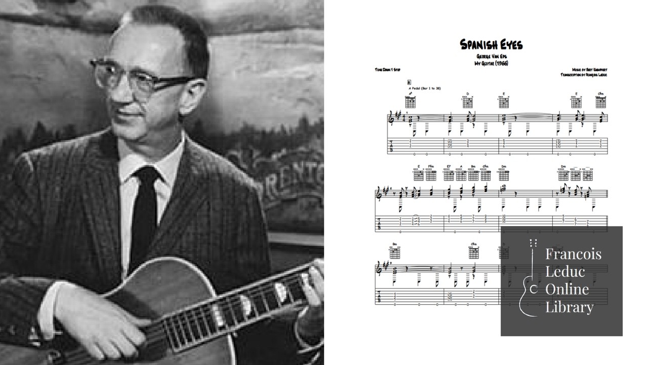 Spanish Eyes - George Van Eps (Transcription)
