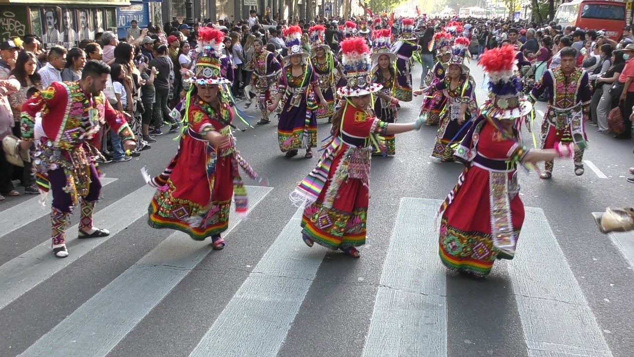 Tinkus San Simon Filial La Plata Buenos Aires Celebra 2022 Bolivia