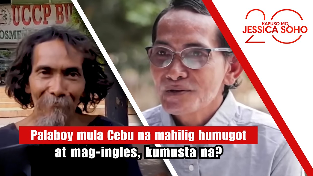 Palaboy mula Cebu na mahilig humugot at mag-ingles, kumusta na? | Kapuso Mo, Jessica Soho