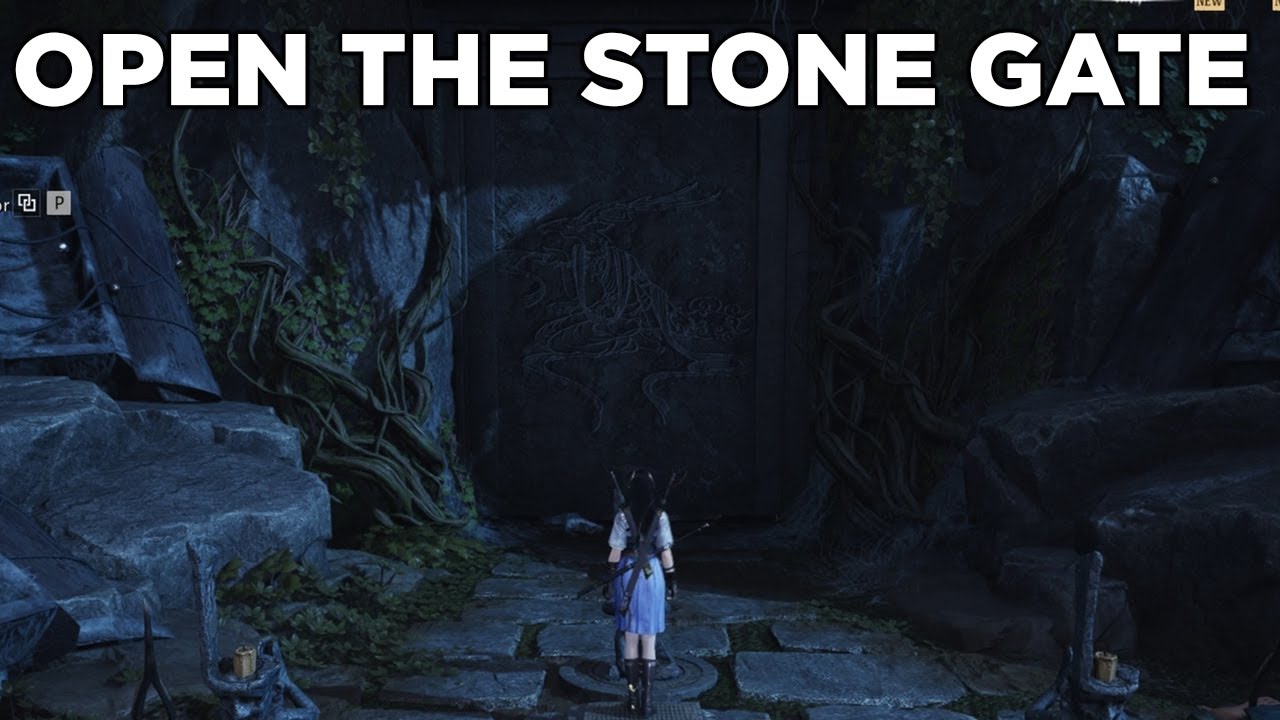 How to Open the Big Stone Gate in Gleaming Abyss | Where Winds Meet Puzzle Solution