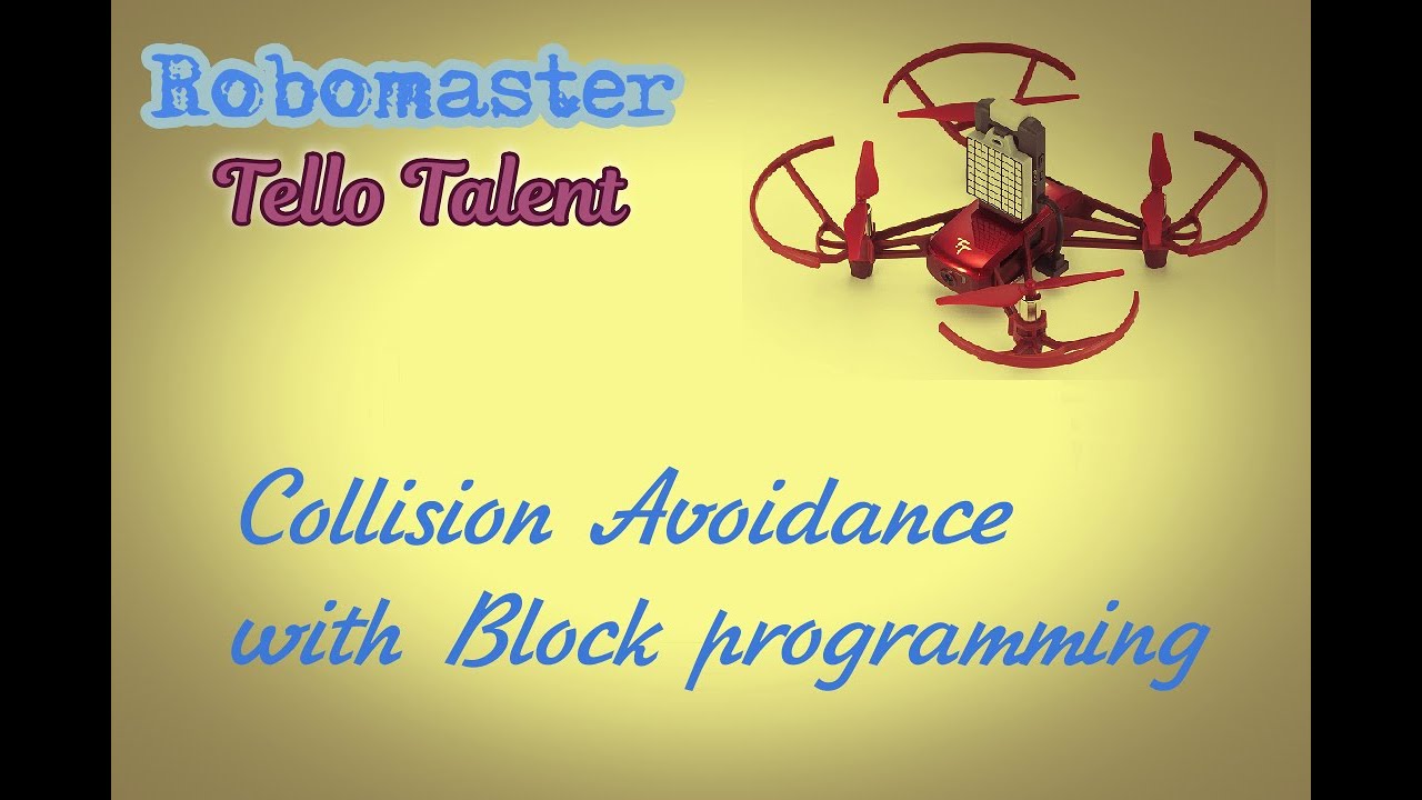 RM Tello Talent Drone Collision Avoidance