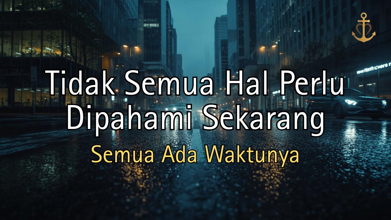 Istirahatkan Hatimu: Hujan & Afirmasi untuk Pulih dari Lelah Minggu Ini 🌧️✨#musikrelaksasi