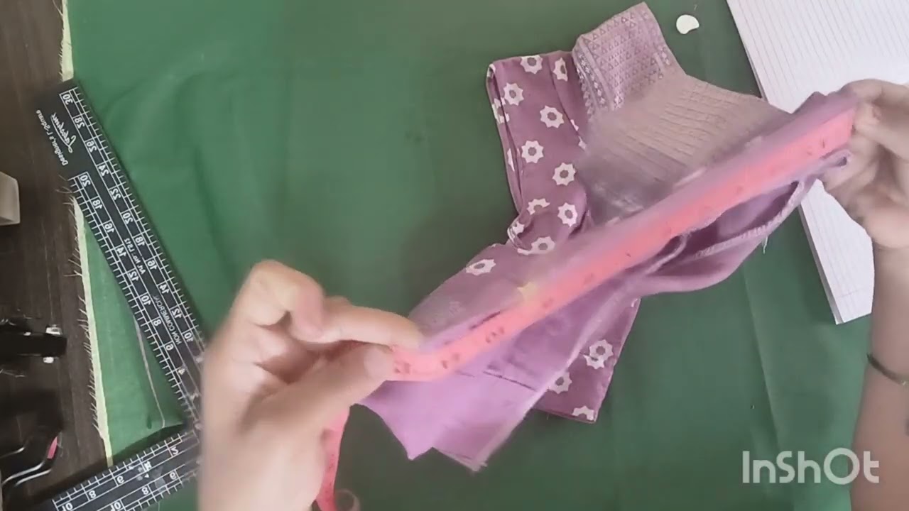 ಅಳತೆ ಬ್ಲೌಸ್ ಇಂದ ಅಳತೆ ಮಾಡುವ ವಿಧಾನ  blouse measurement